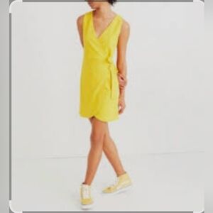 Madewell Sunny Yellow Mini Dress Size XXS